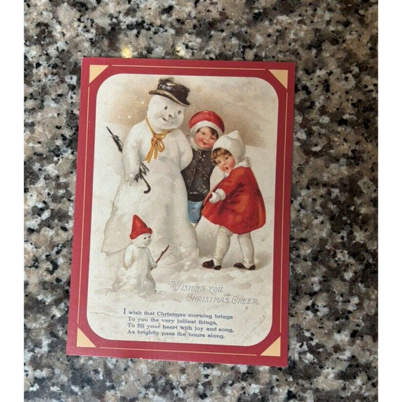 Vintage Christmas Card Lot 70 + No Envelopes - Picture 3 of 16